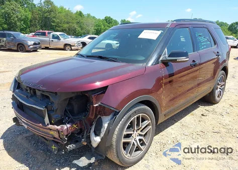 2018 Ford Explorer Sport from USA, damaged, VIN 1FM5K8GT3JGC90284